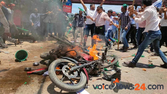 voicenews24-বিএনপি বিএনপি-ছাত্রলীগ